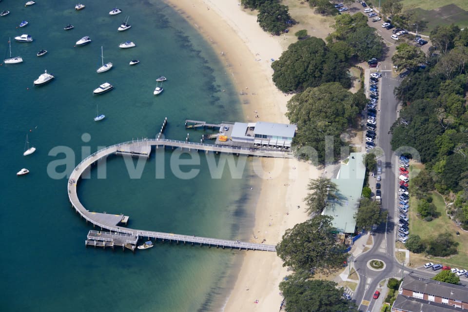 Aerial Image of Balmoral Beach Swimming Enclosure