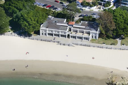 Aerial Image of THE BATHERS PAVILLION, BALMORAL BEACH