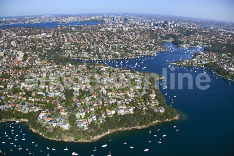 Aerial Image of Beauty Point to Sydney