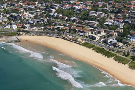 Aerial Image of SOUTH CURL CURL BEACH