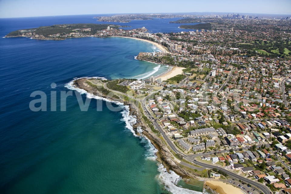 Aerial Image of South Curl Curl to Sydney