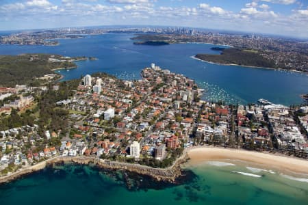 Aerial Image of MANLY EASTERN HILL TO SYDNEY