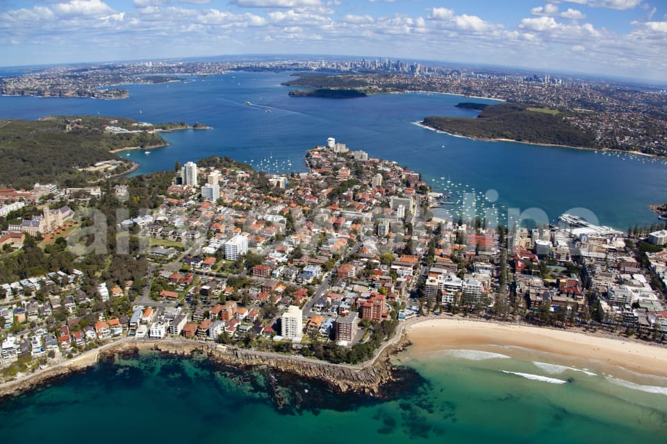 Aerial Image of Manly Eastern Hill to Sydney