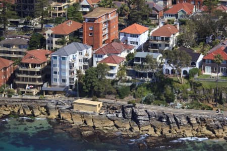 Aerial Image of ALONG MARINE PARADE, MANLY