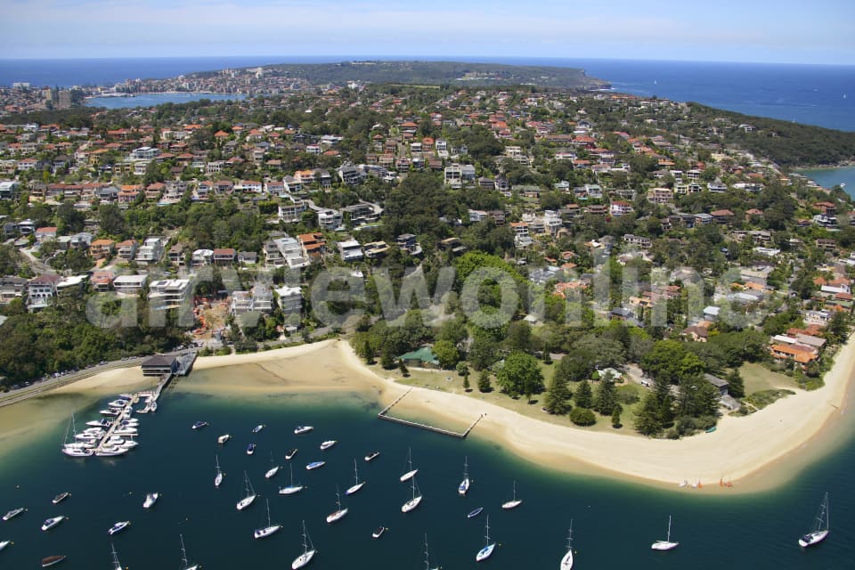 Aerial Image of Clontarf and Balgowlah Heights