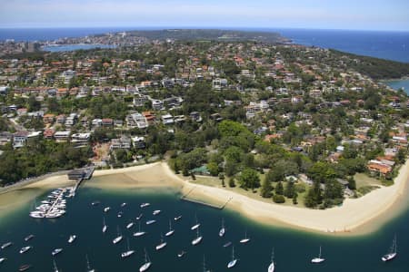 Aerial Image of CLONTARF AND BALGOWLAH HEIGHTS