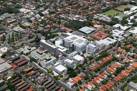 Aerial Image of PRINCE OF WALES HOSPITAL RANDWICK