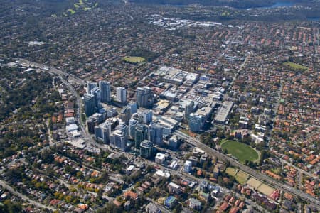 Aerial Image of CHATSWOOD CBD