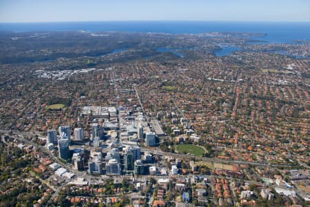 Aerial Image of CHATSWOOD CBD TO NORTHERN BEACHES