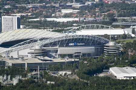 Aerial Image of ANZ STADIUM LOW ANGLE