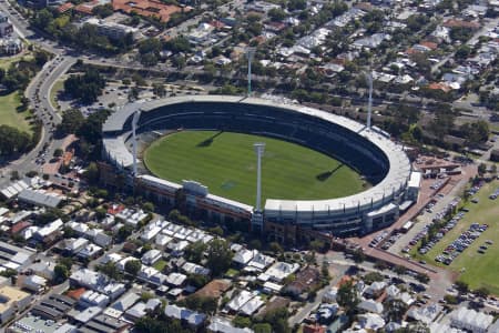 Aerial Image of SUBIACO OVAL, PERTH