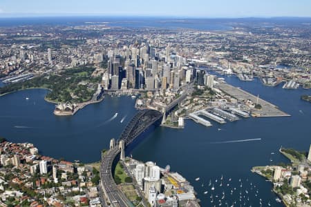 Aerial Image of THE HARBOUR & CBD, SYDNEY NSW