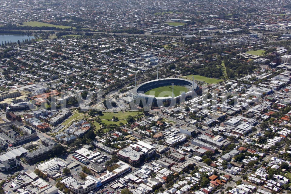 Aerial Image of Subiaco and Leederville, WA