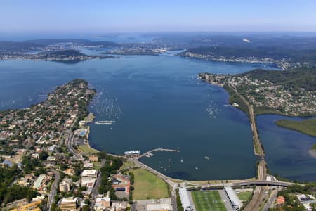 Aerial Image of GOSFORD TO WOY WOY