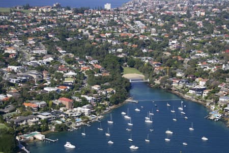 Aerial Image of PARSLEY BAY, VAUCLUSE