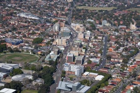 Aerial Image of ANZAC PARADE, KENSINGTON