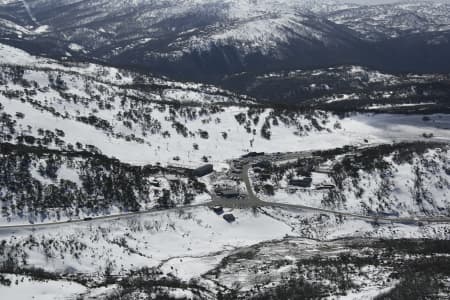 Aerial Image of SMIGGINS UNDER SNOW