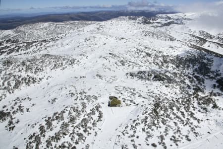 Aerial Image of BLUE COW, SNOWY MOUNTAINS, NEW SOUTH WALES