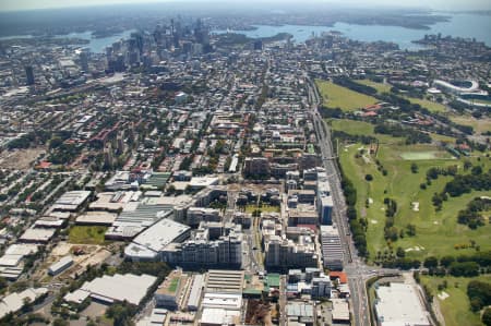 Aerial Image of WATERLOO TO SYDNEY CBD