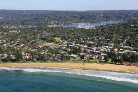 Aerial Image of NEWPORT BEACH TO PITTWATER