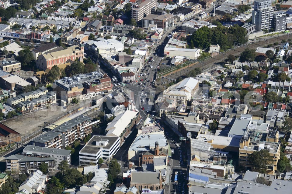 Aerial Image of Newtown Centre, NSW