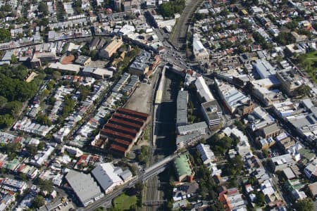 Aerial Image of NEWTOWN RAILWAY LINES