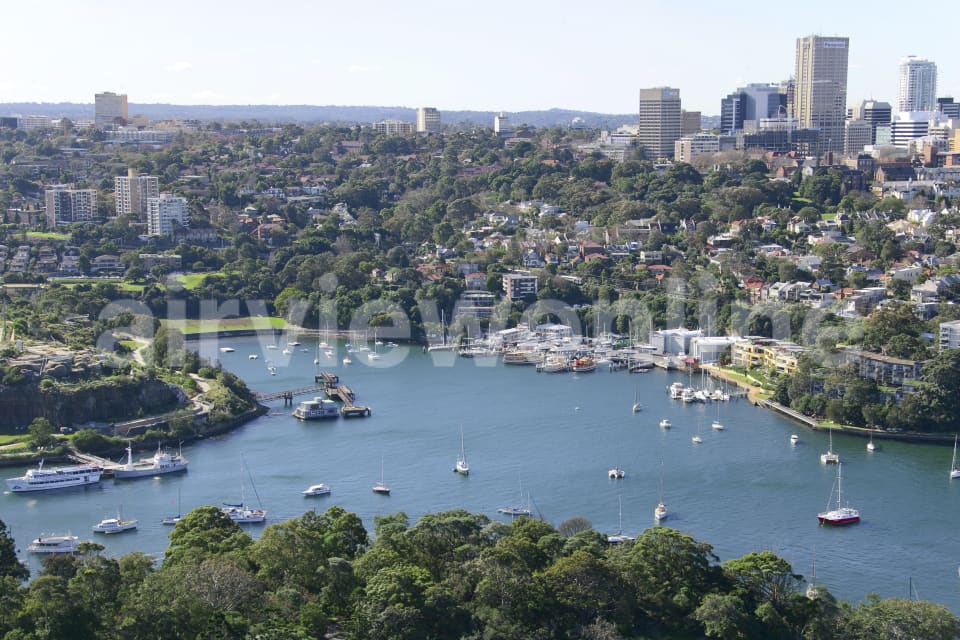 Aerial Image of Waverton, NSW