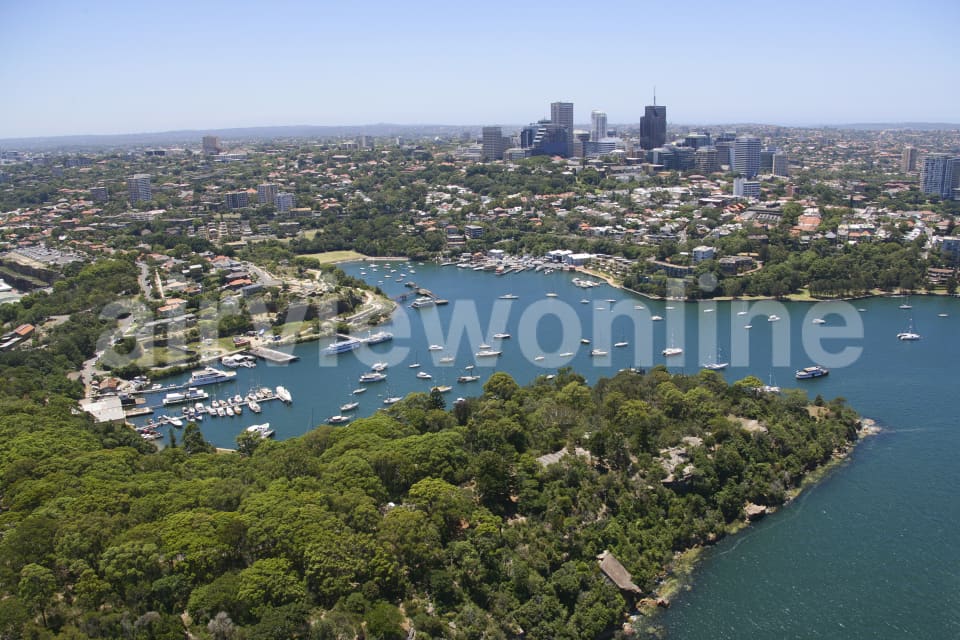 Aerial Image of Berry\'s Bay, Waverton NSW