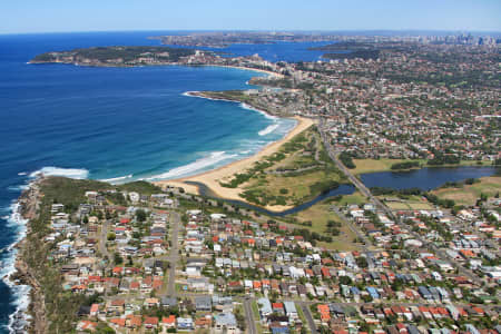 Aerial Image of NORTH CURL CURL TO MANLY