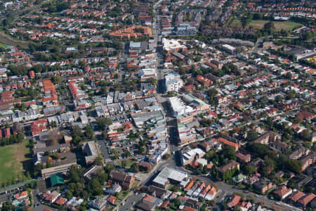 Aerial Image of DULWICH HILL CBD