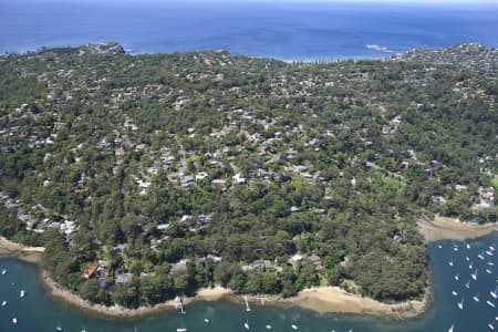 Aerial Image of PITTWATER