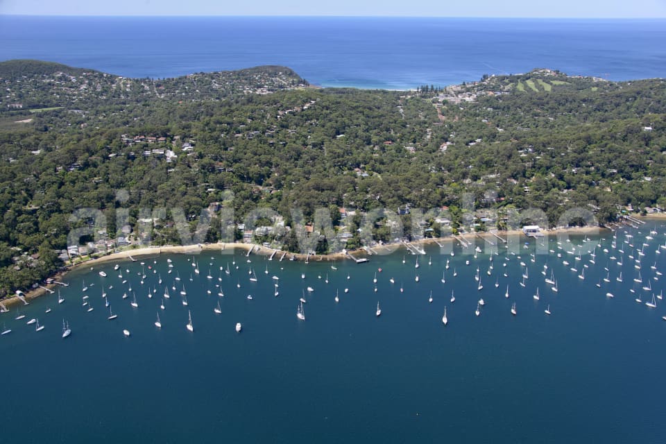 Aerial Image of Pittwater to Avalon