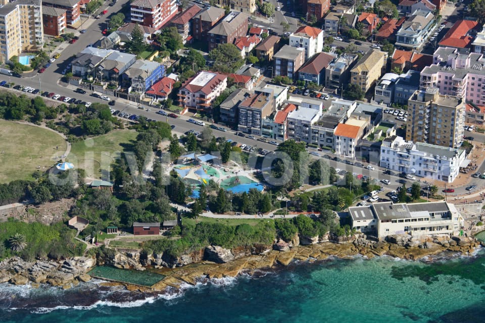 Aerial Image of Coogee Beach Playground