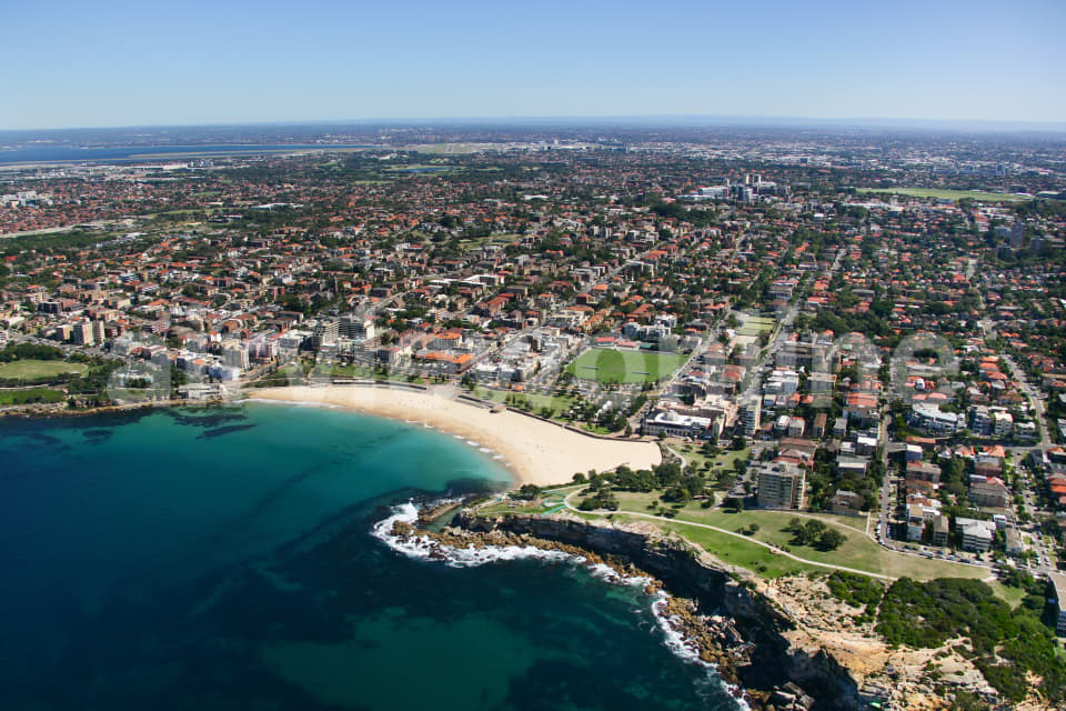 Aerial Image of Coogee Bay & Dunningham Reserve