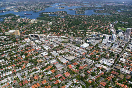 Aerial Image of CROWS NEST TO GREENWICH