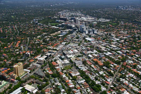 Aerial Image of CROWS NEST TO CHATSWOOD
