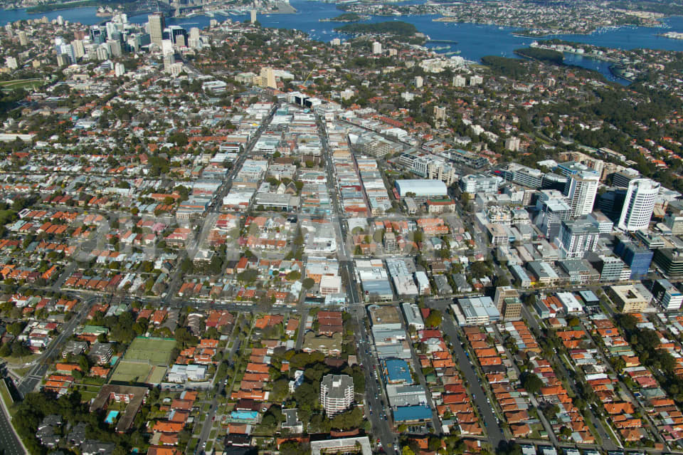 Aerial Image of Crows Nest to North Sydney