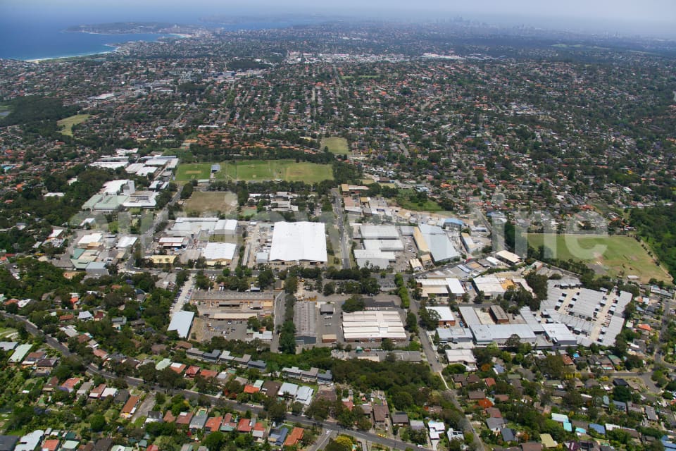 Aerial Image of Cromer Industrial Area
