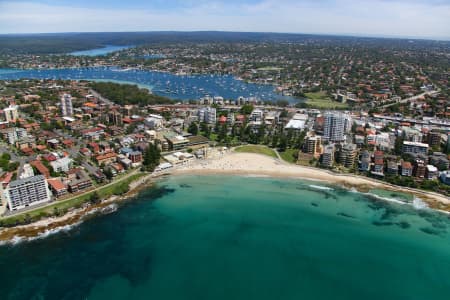 Aerial Image of CRONULLA BEACH TO PORT HACKING