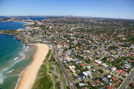 Aerial Image of SOUTH CURL CURL TO SYDNEY CBD