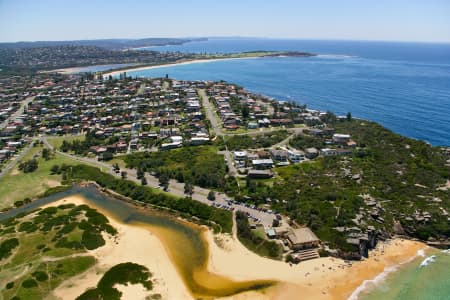 Aerial Image of NORTH CURL CURL
