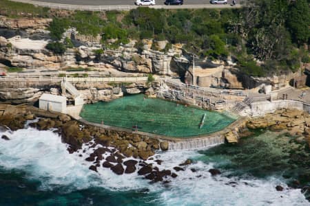 Aerial Image of BRONTE OCEAN SWIMMING POOL