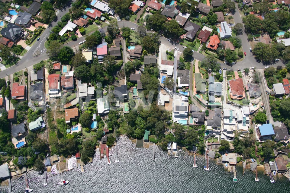 Aerial Image of Oatley waterfronts