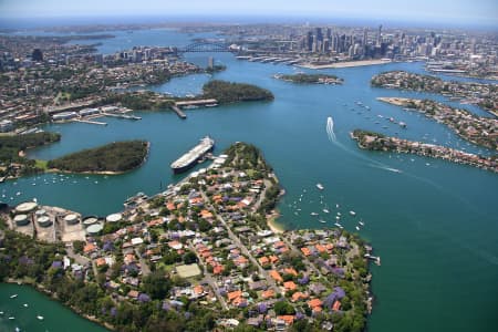 Aerial Image of GREENWICH TO SYDNEY CITY