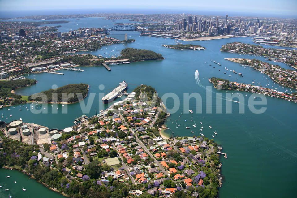 Aerial Image of Greenwich to Sydney City