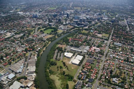 Aerial Image of PARRAMATTA ON THE RIVER