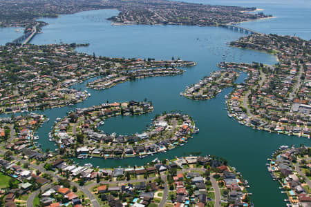 Aerial Image of SYLVANIA WATERS