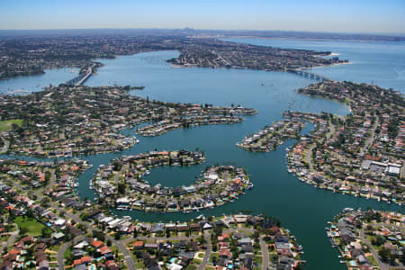 Aerial Image of SYLVANIA WATERS