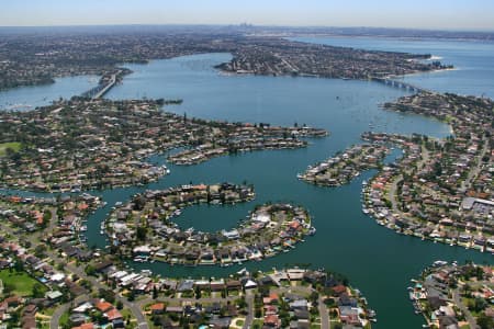 Aerial Image of SYLVANIA WATERS