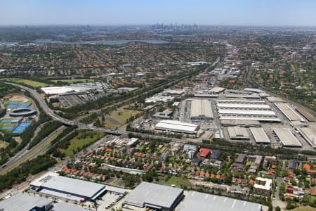 Aerial Image of HOMEBUSH WEST TO SYDNEY CBD